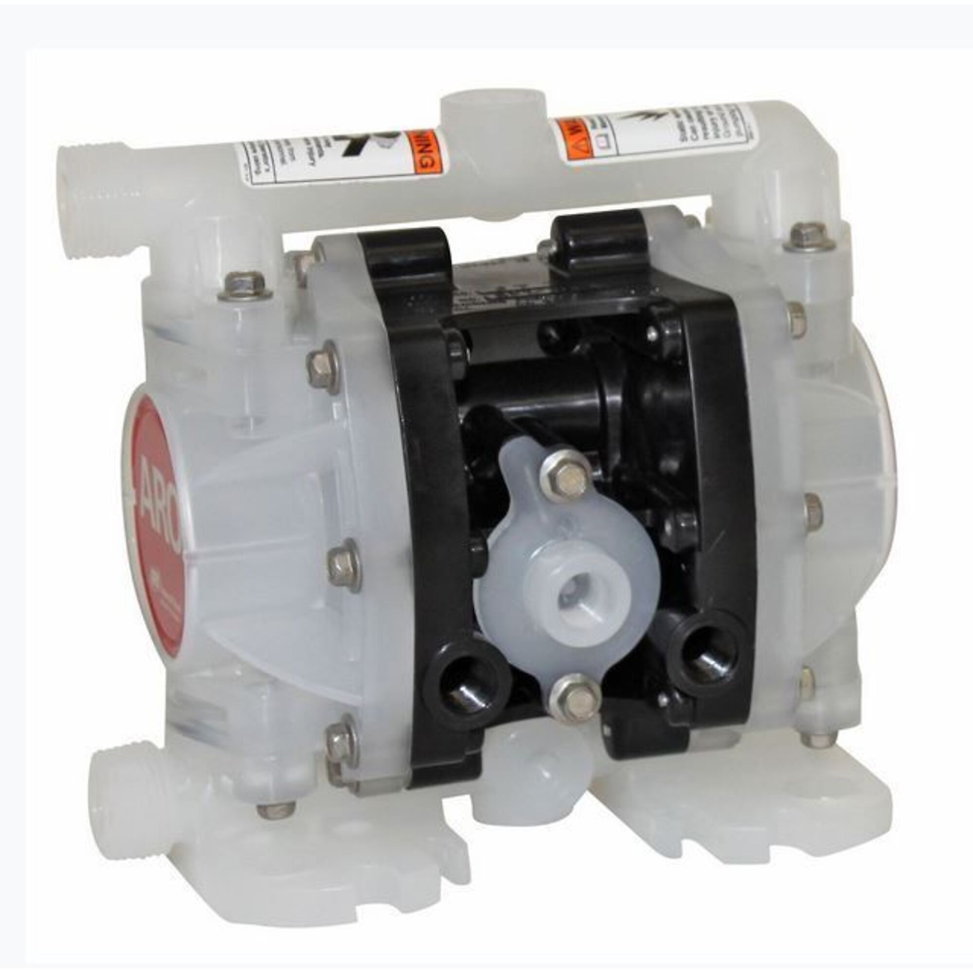 ARO Ingersoll Rand 1/4in. Air Operated Diaphragm Pump, Flow 5.3 GPM, Inlet Port 1/4 in, Outlet Port 1/4 in, Model# PD01P-HPS-PGG-A